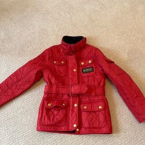 Barbour girls coat